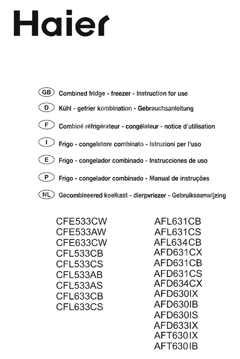 Haier AFD633IX Instructions for use