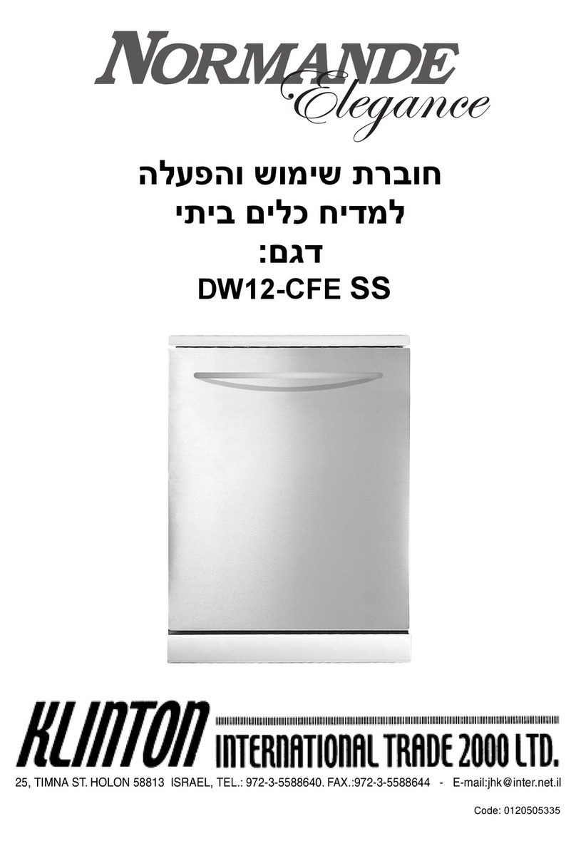 Normande DW12-CFE SS manual
