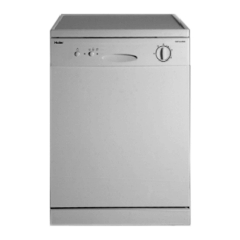 Haier DW12-AFM3 user manual