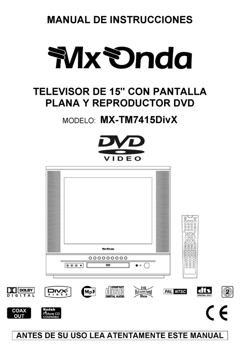 Mx Onda DTA-1518 Manual de instrucciones