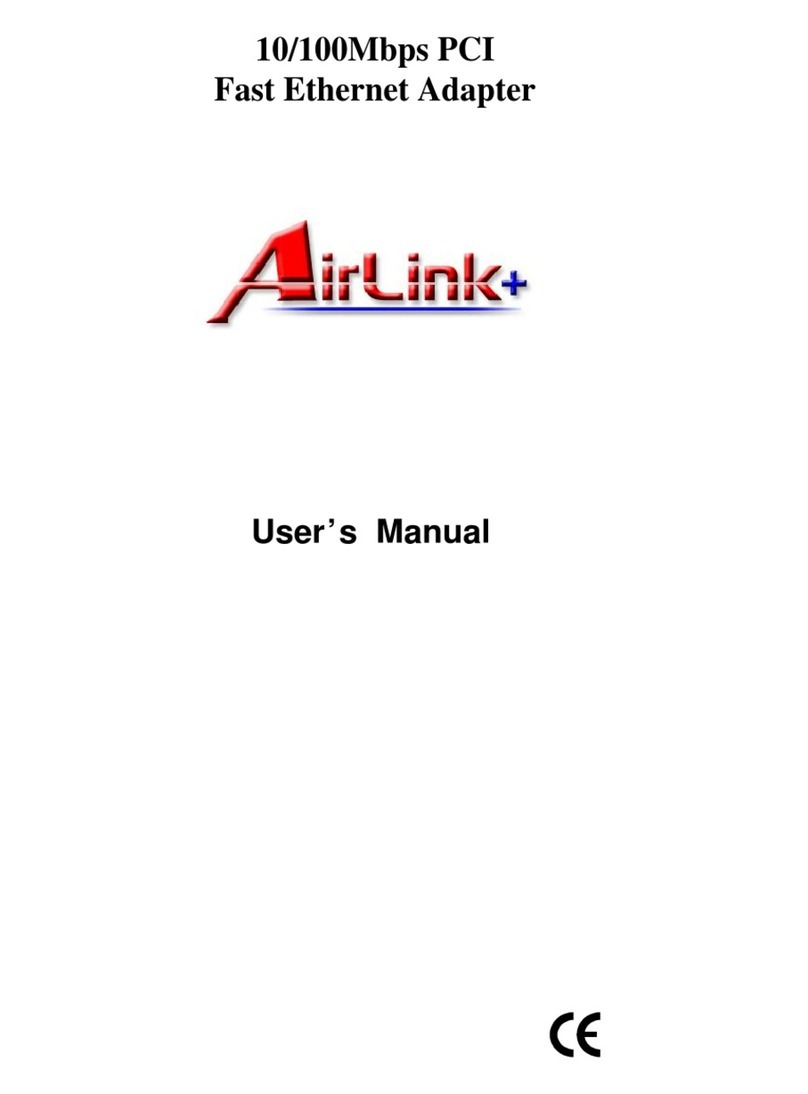 Airlinkplus ASOHORL User manual