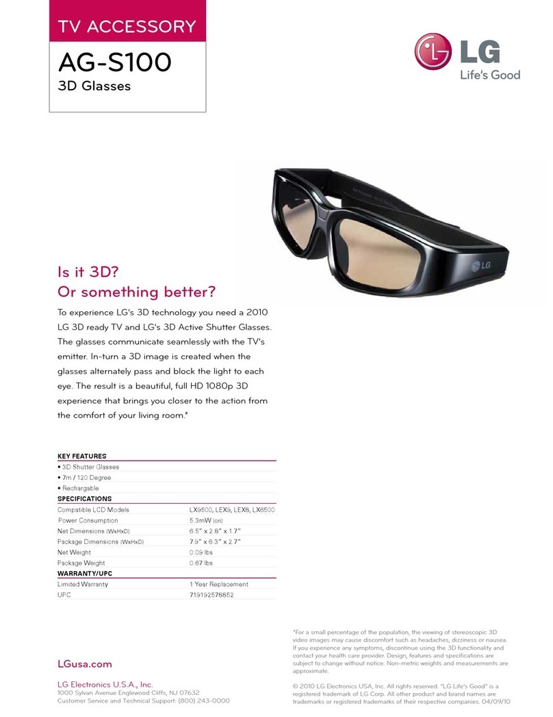 LG AG-S100 User manual