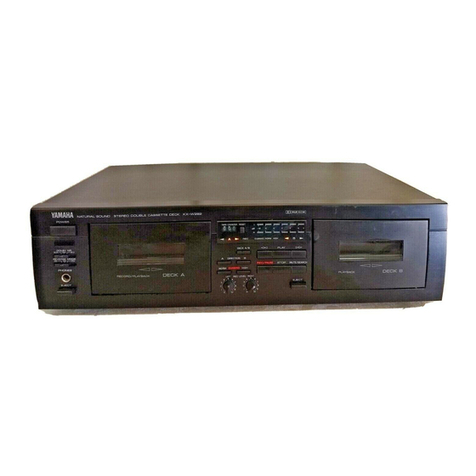 Yamaha KX-W382 User manual Yamaha KX-W382 User manual