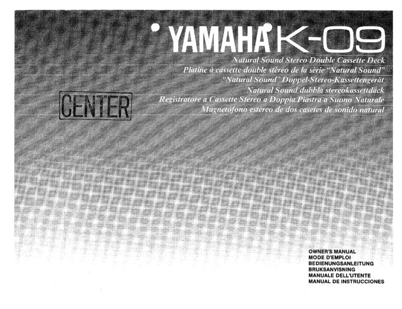 Yamaha K-09 owner's manual