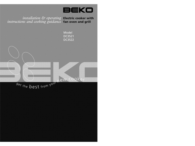 Beko DC3521 User manual