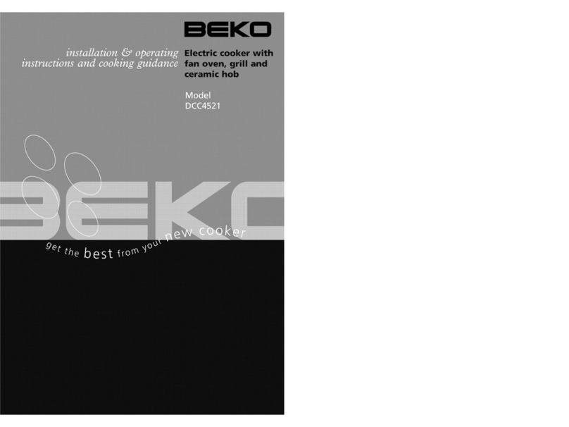 Beko DCC4521 User manual