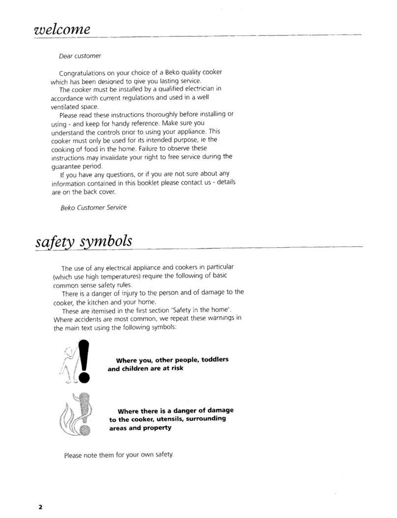 Beko DC3631 User manual