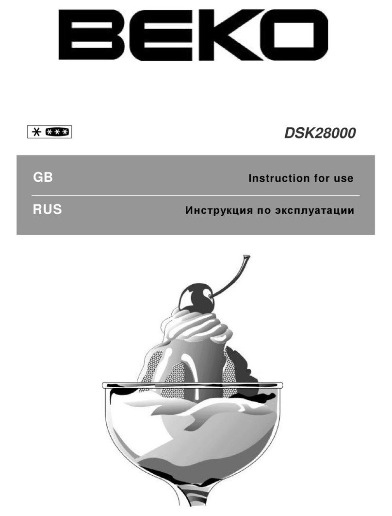 Beko DSK28000 Instructions for use