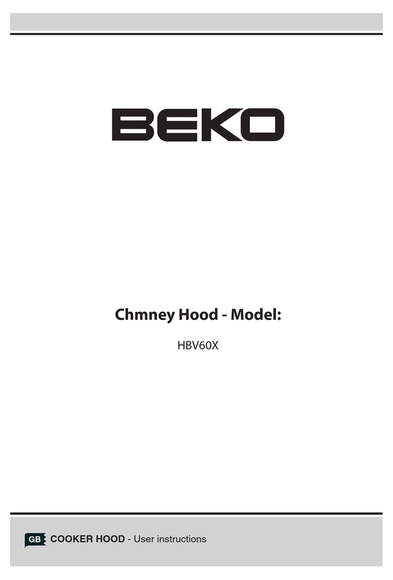 Beko HBG70 User instructions