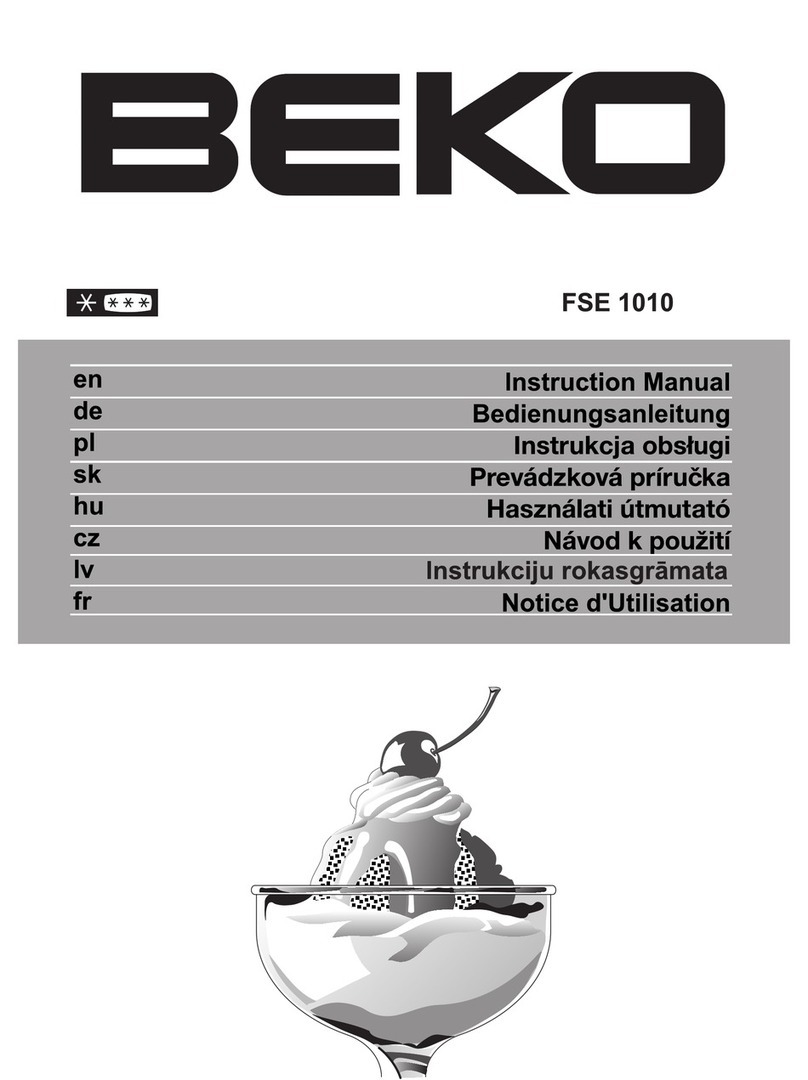 Beko FSE 1010 manual