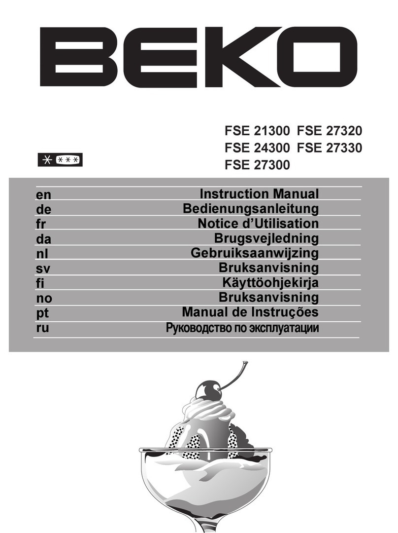 Beko FSE 27330 instruction manual