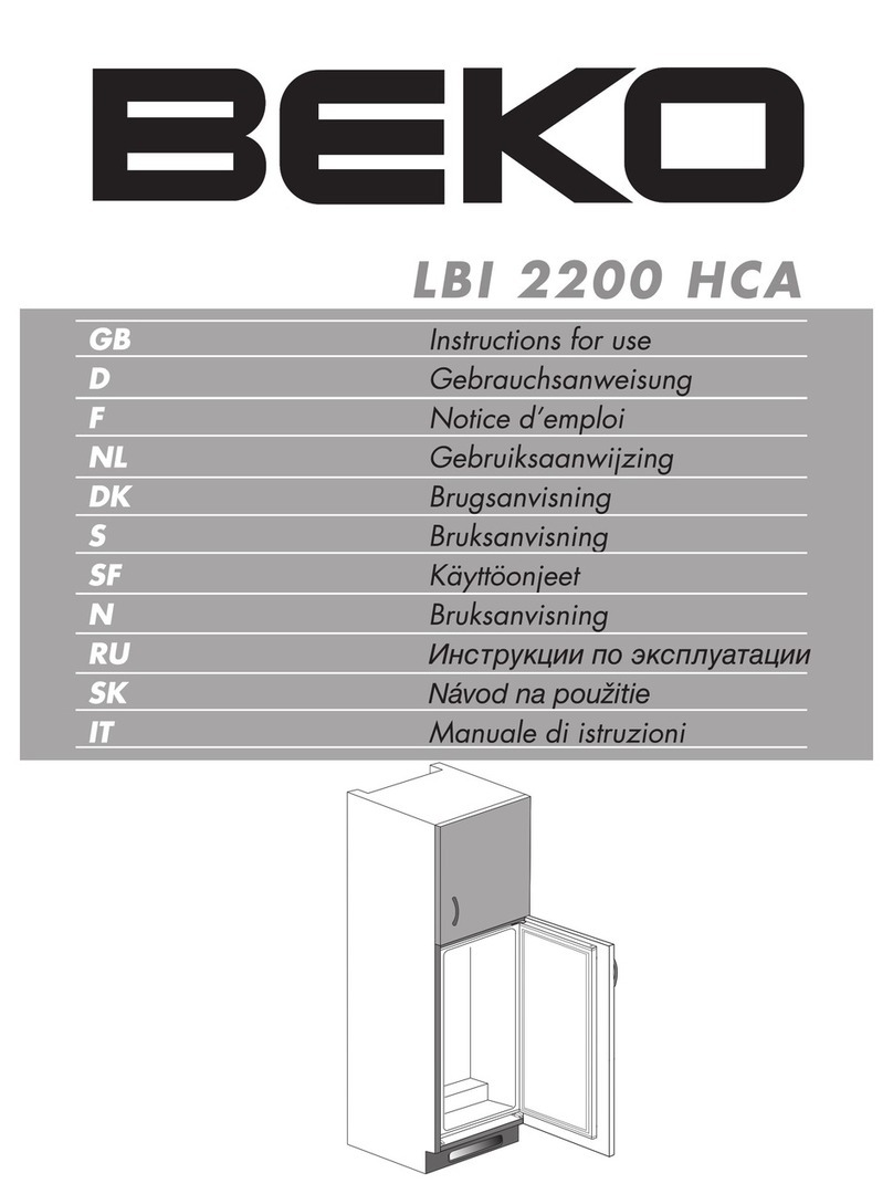 Beko LBI 2200 HCA manual