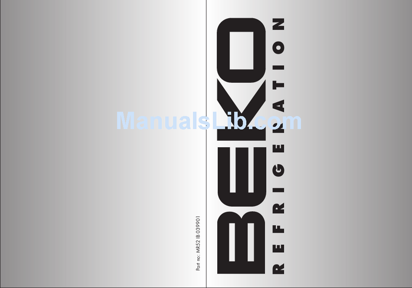 Beko MR 52 operating instructions