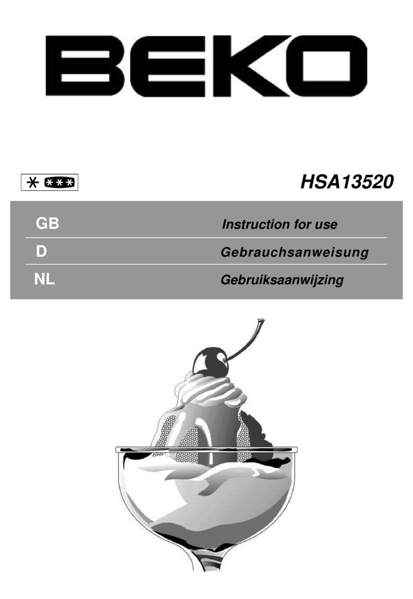 Beko HSA13520 Instructions for use