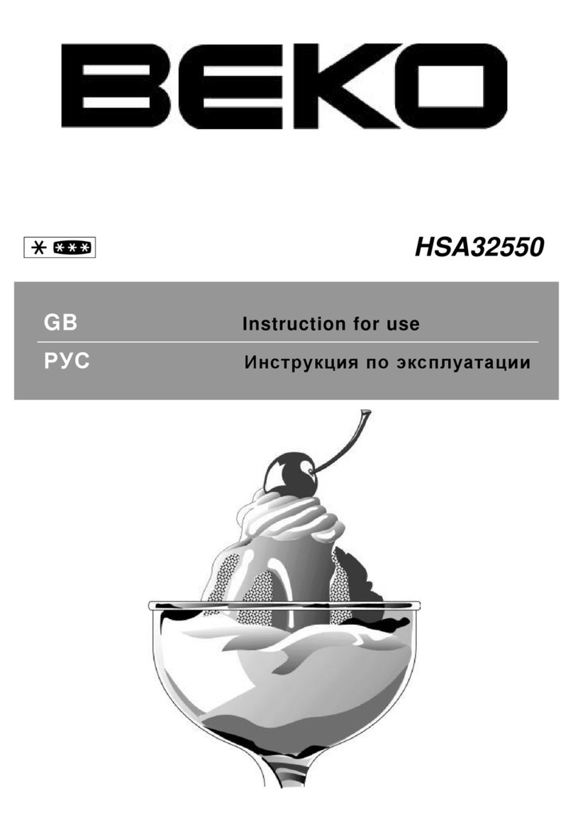 Beko HSA 32550 Instructions for use