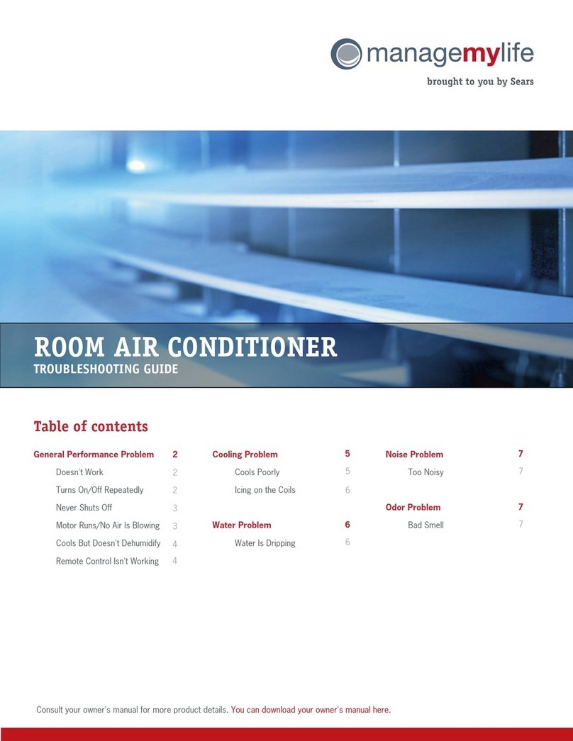 Kenmore 000/12 - BTU Multi-Room Heat/Cool Room Air... User manual