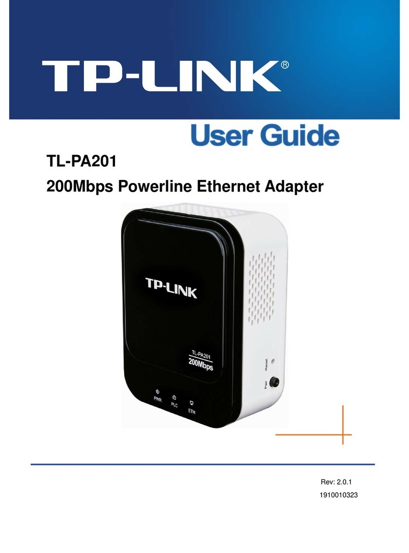 TP-Link TL-PA201 STARTER User manual