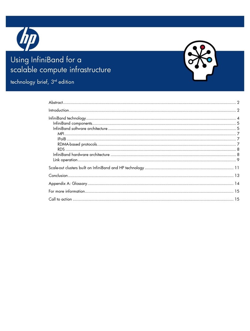 HP 4X - DDR InfiniBand Mezzanine HCA Guide HP 4X - DDR InfiniBand Mezzanine HCA Guide