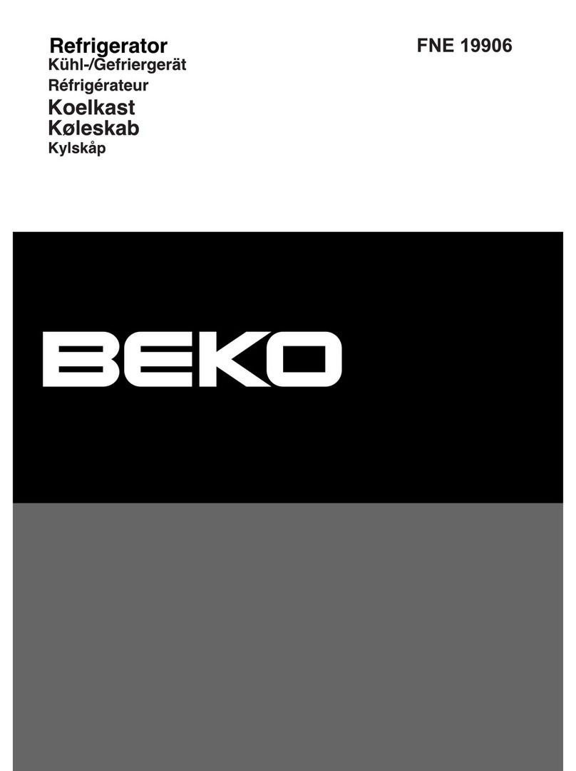Beko FNE 19906 User manual