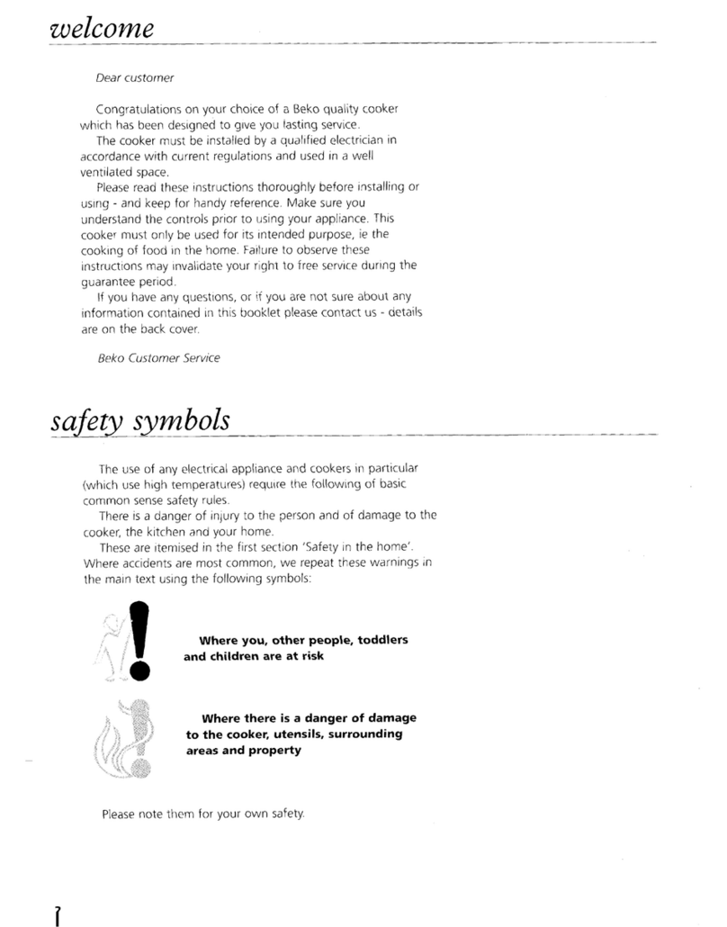 Beko DVC6631 User manual
