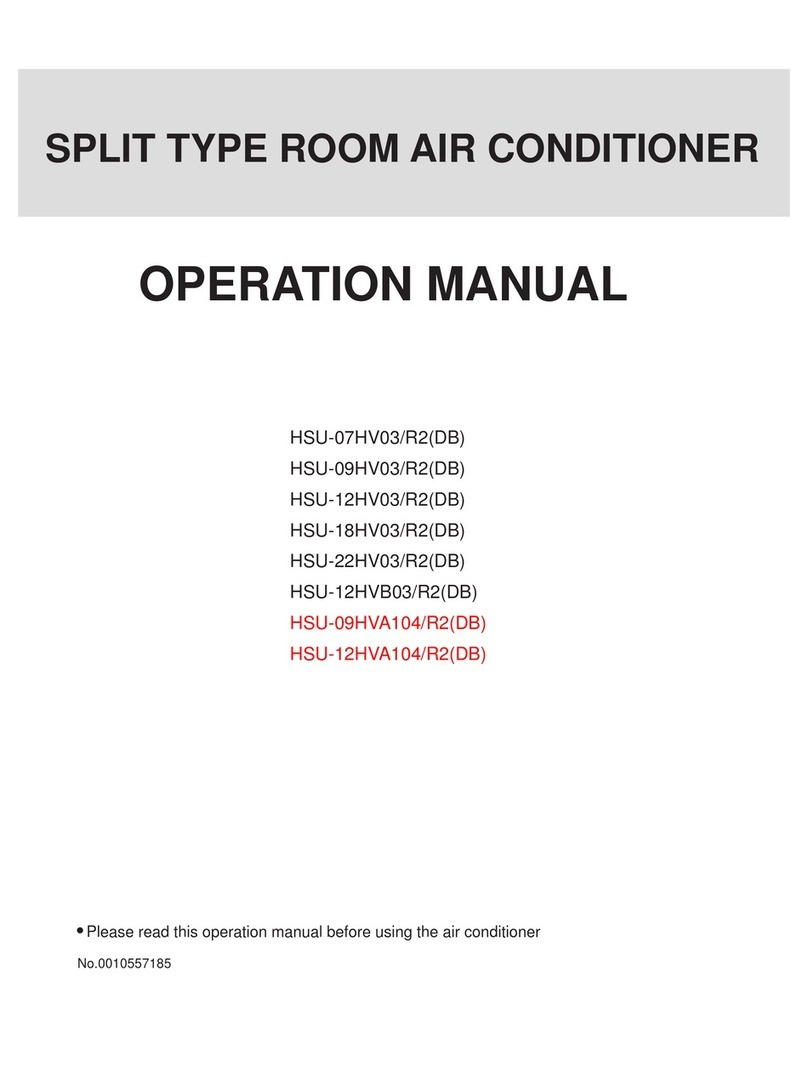 Haier HSU-09HVA104/R2 - annexe 1 User manual Haier HSU-09HVA104/R2 - annexe 1 User manual