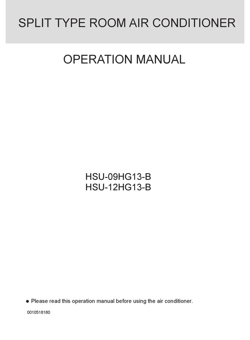 Haier HSU-09HG13-B User manual