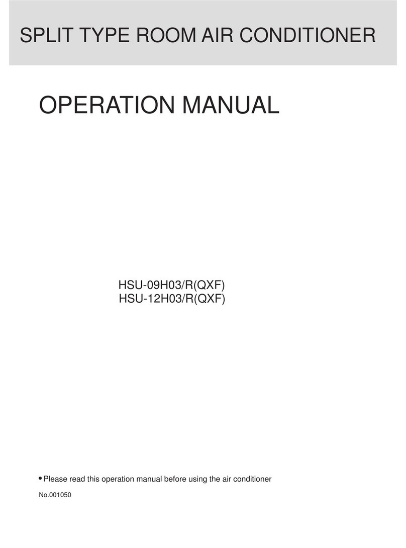 Haier HSU-09H03/R User manual Haier HSU-09H03/R User manual