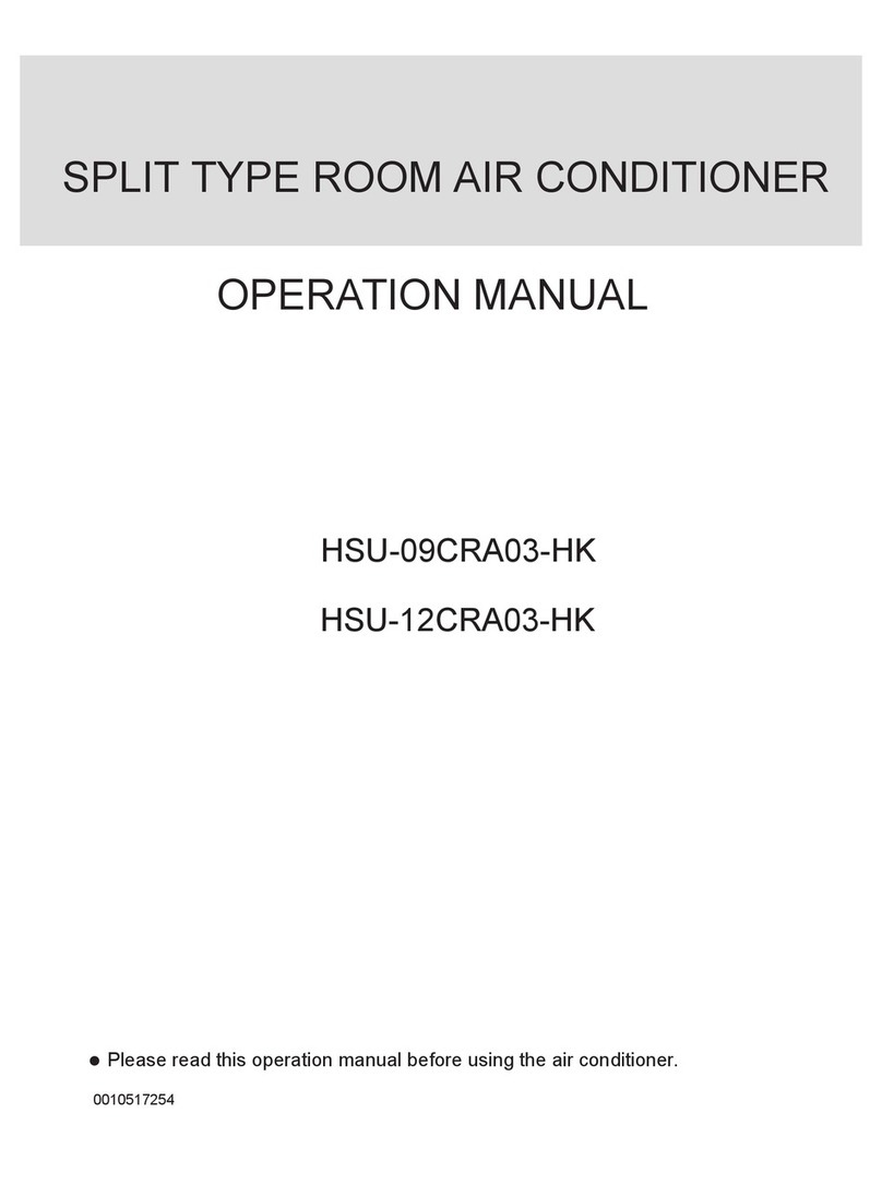 Haier HSU-09CRA03-HK User manual