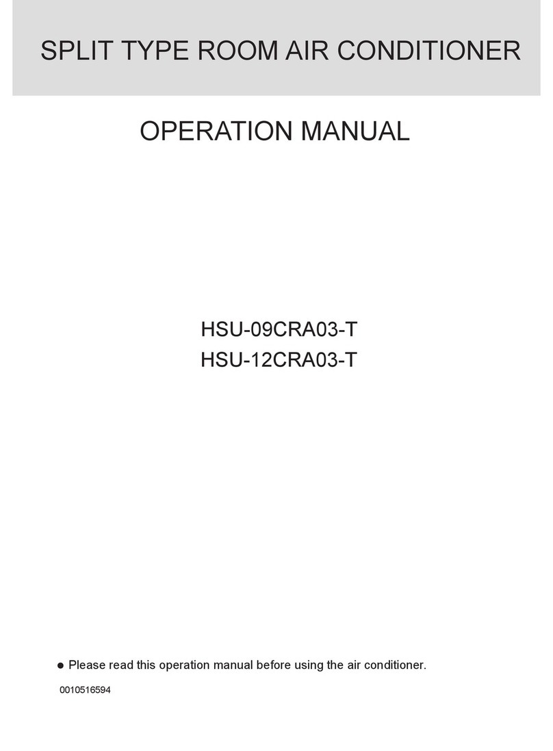 Haier HSU-09CRA03-T User manual