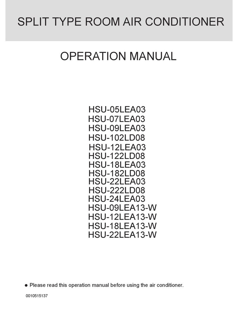 Haier HSU-09LEA13-W User manual