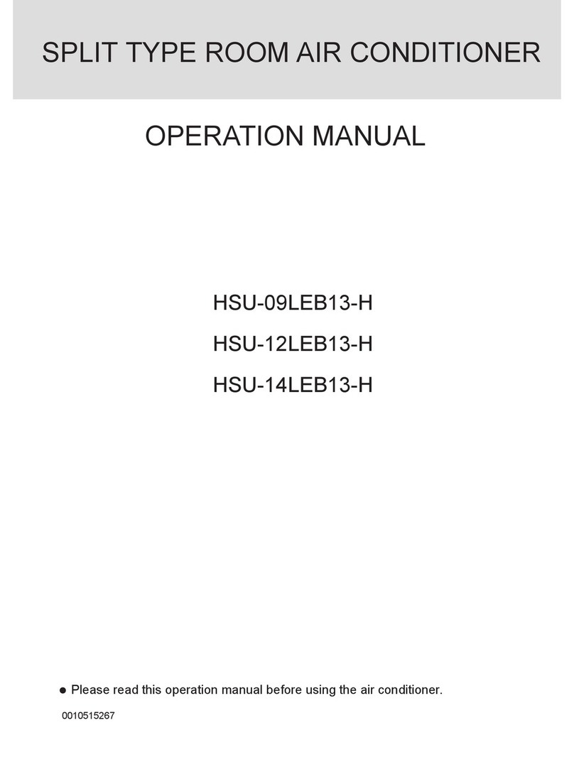 Haier HSU-09LEB13-H - annexe 1 User manual Haier HSU-09LEB13-H - annexe 1 User manual