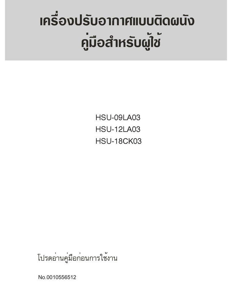 Haier HSU-09LA03 User manual