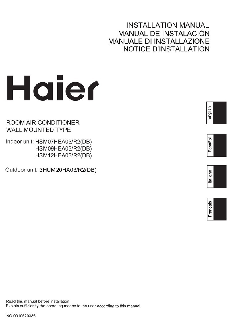 Haier HSM0912HEA03/R2 User manual Haier HSM0912HEA03/R2 User manual