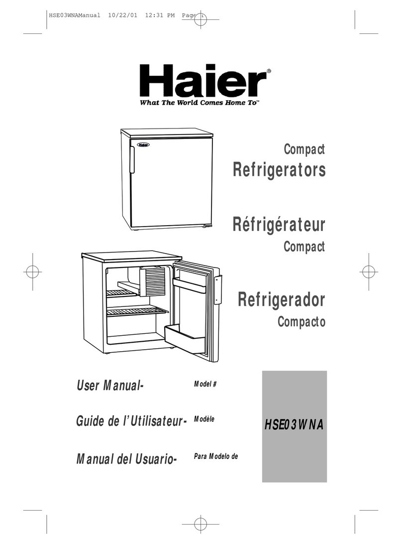 Haier HSE03WNA user manual