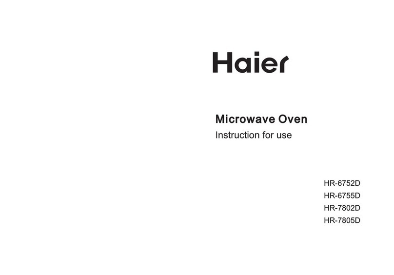 Haier Bauer HR-7802D Instructions for use