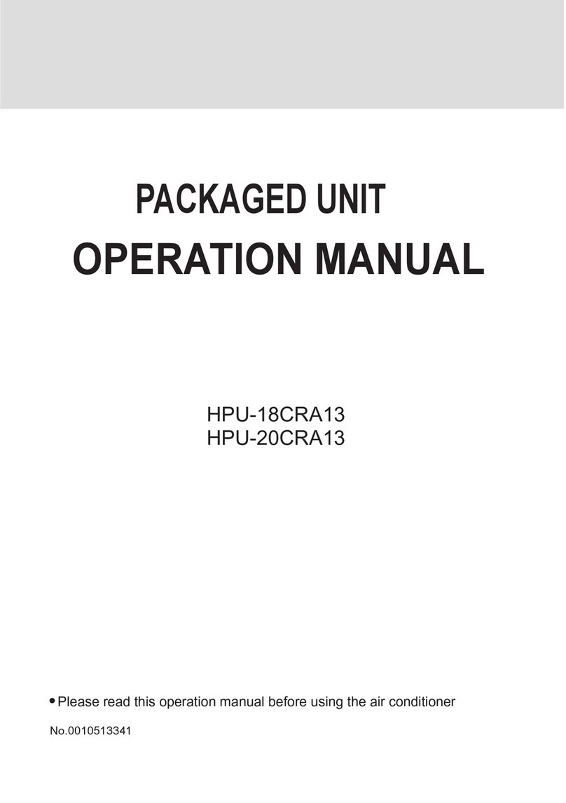 Haier HPU-18CRA13 User manual