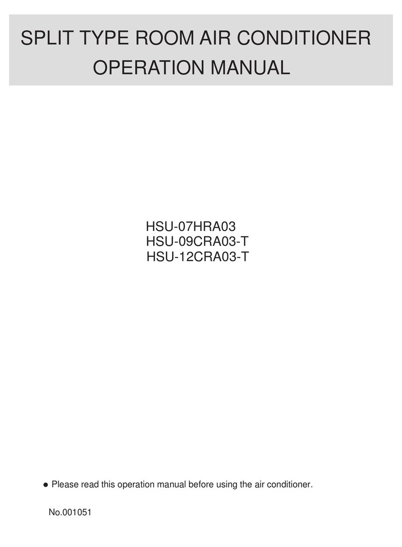 Haier HSU-07HRA03 User manual