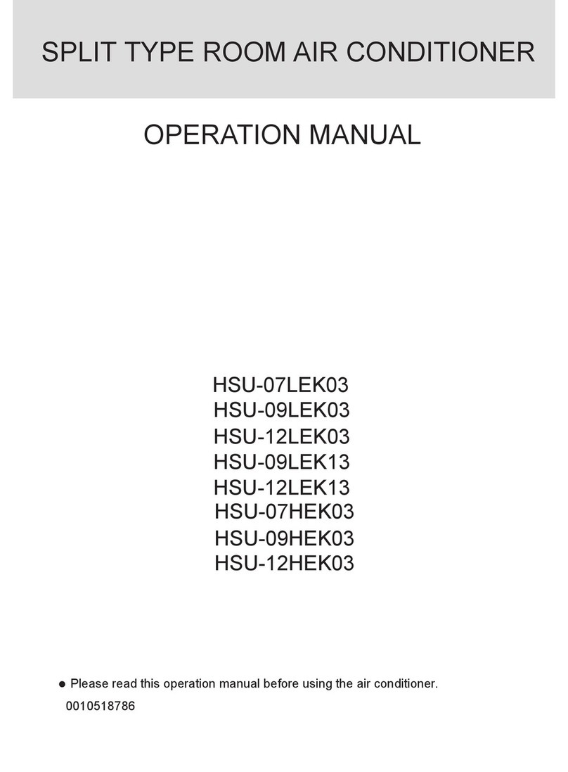 Haier HSU-07HEK03 HSU-09HEK03 - annexe 1 User manual