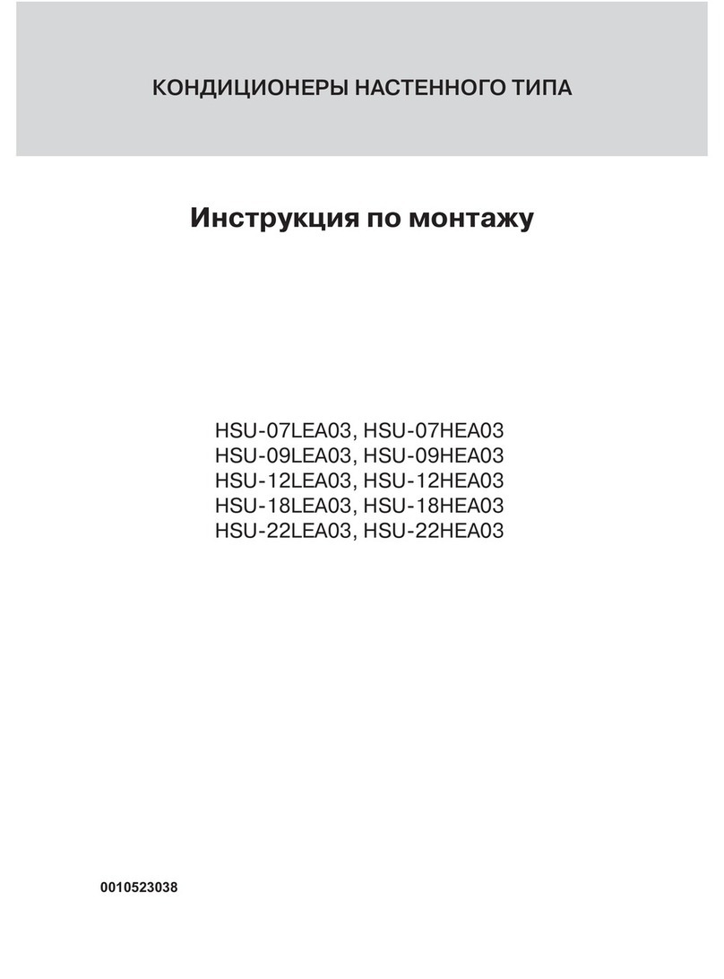 Haier HSU-07HEA03 - annexe 1 User manual Haier HSU-07HEA03 - annexe 1 User manual