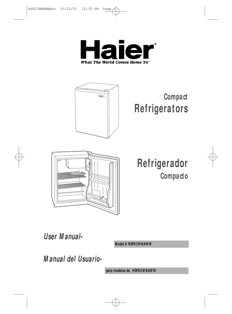 Haier HSP03WNAWW - 10-00 User manual