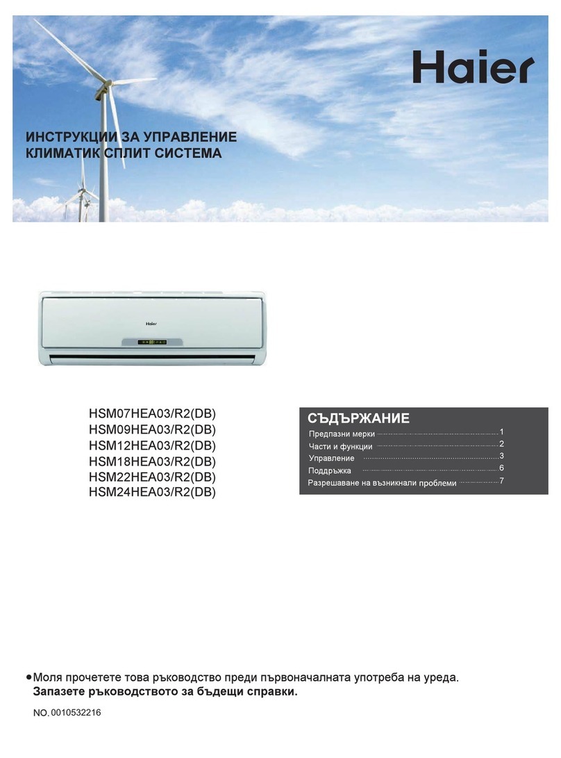 Haier HSM-24HEA03-R2 User manual Haier HSM-24HEA03-R2 User manual
