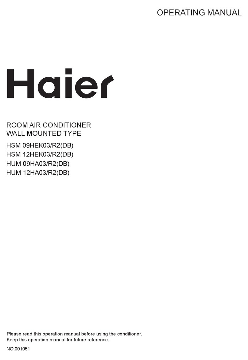 Haier HSM09HEK03-R2 User manual