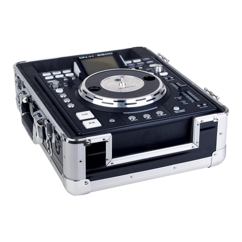 Denon Hs 5500 - Dn - Direct Drive Turntable Media... User manual