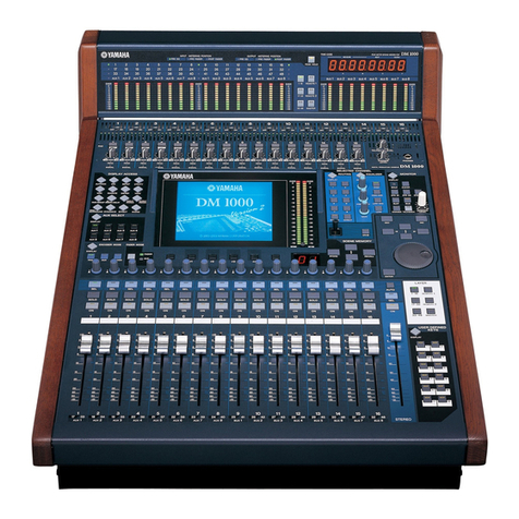Yamaha DM 1000 User manual
