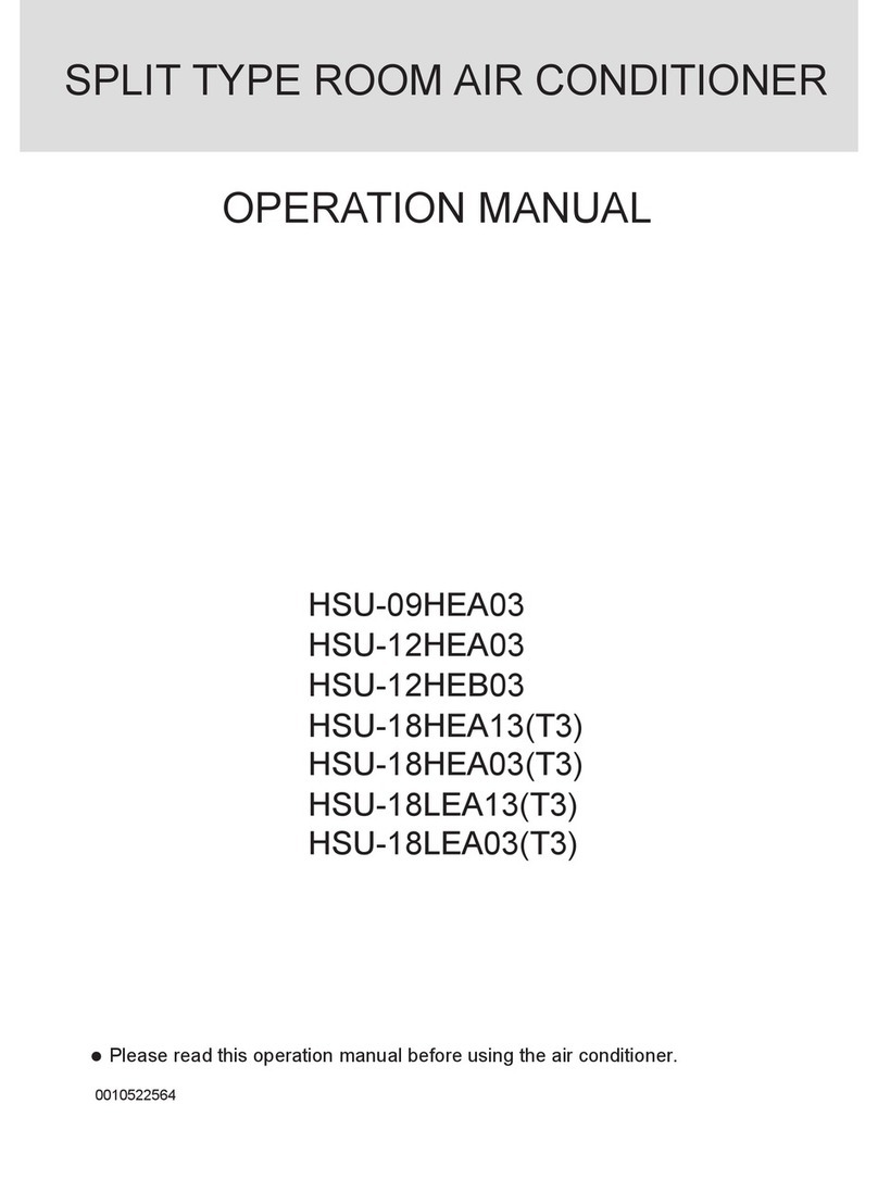 Haier HSU-12HEB03 User manual