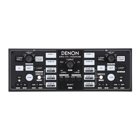 Denon DN-HC1000S - Serato Scratch Live Sub... User manual