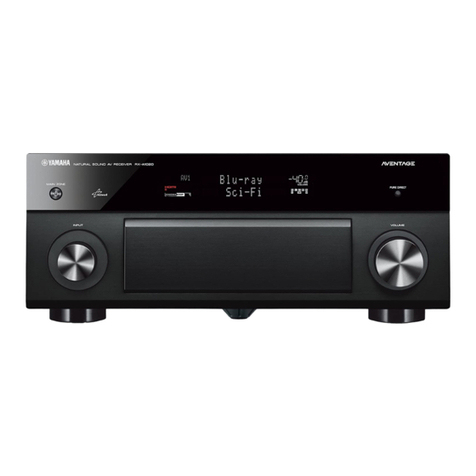 Yamaha Aventage RX-A1020 Easy setup guide