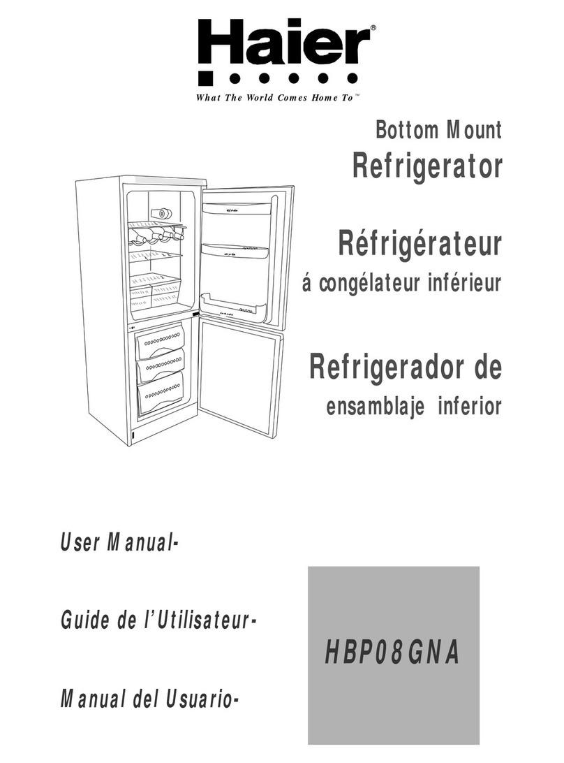 Haier HBP08GNA - 01-02 User manual Haier HBP08GNA - 01-02 User manual