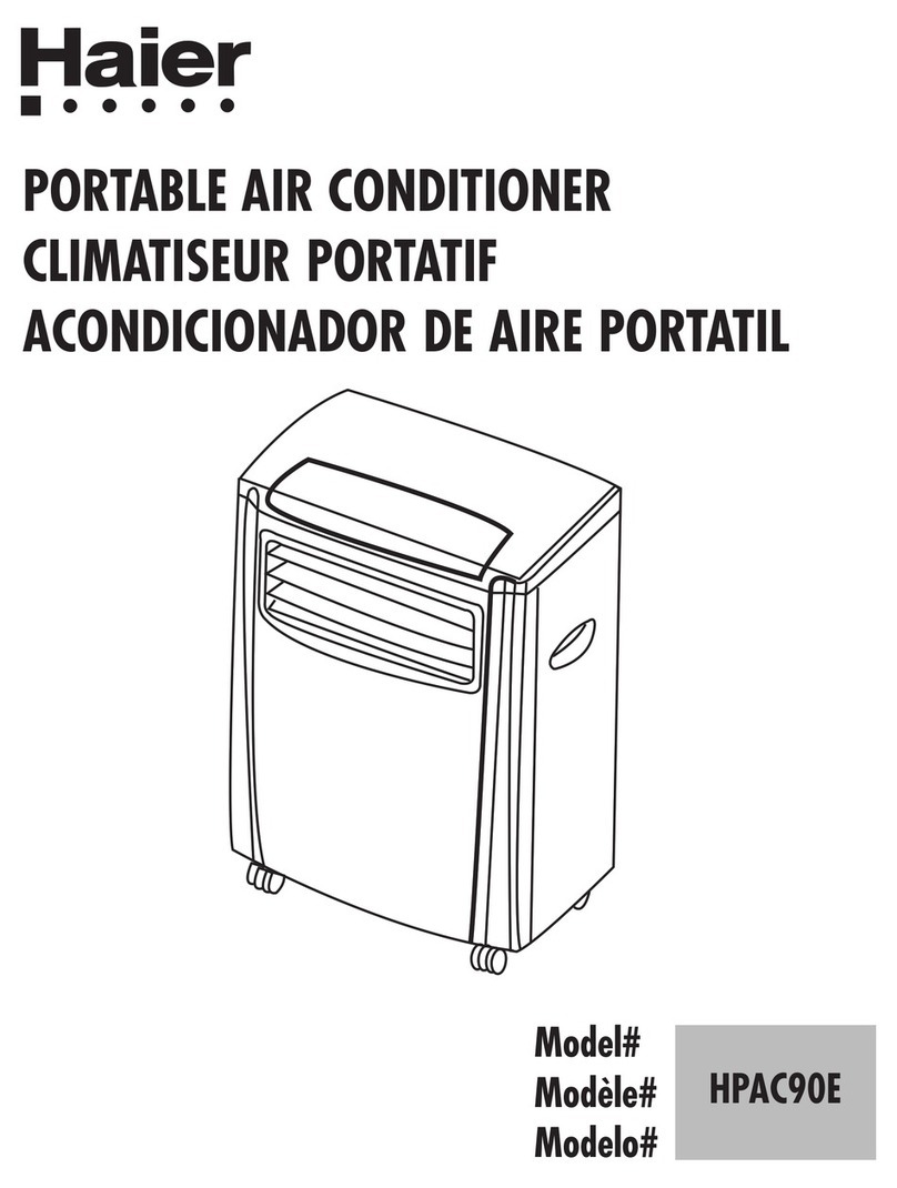 Haier HPAC90E User manual Haier HPAC90E User manual