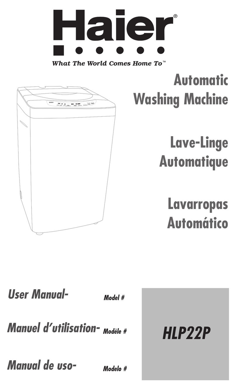 Haier HLP22P - 06-03 user manual